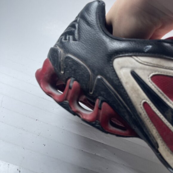 Y2K Nike Impax Atlas 3 Men's Shoes Red/Gray/White Running Size 11 Read* - Picture 9 of 16